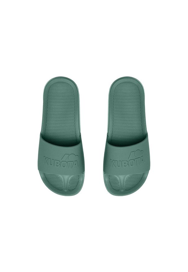 Kubota Klapki Basenowe Basic Plain. Kolor: zielony