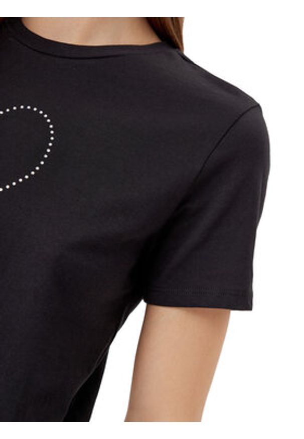 only - ONLY T-Shirt Ariana 15343771 Czarny Regular Fit. Kolor: czarny. Materiał: bawełna