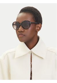 Guess Okulary przeciwsłoneczne GU00155 Brązowy. Kolor: brązowy