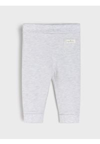 Sinsay - Legginsy z gumką w pasie - szary. Kolor: szary #1