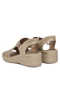 skechers - Skechers Sandały Martha Stewart: Pier-Lite - Park Path 188001/TPE Beżowy. Kolor: beżowy. Materiał: materiał #4