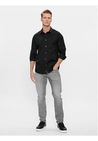 Calvin Klein Jeans Koszula J30J324614 Czarny Slim Fit. Kolor: czarny. Materiał: bawełna #3