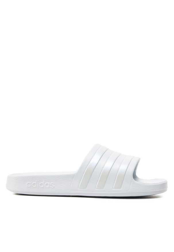 Adidas - Klapki adidas. Kolor: niebieski, biały