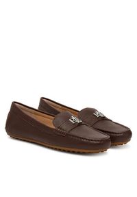 Lauren Ralph Lauren - LAUREN RALPH LAUREN Mokasyny Kingad 802942768016 Brązowy. Kolor: brązowy. Materiał: skóra