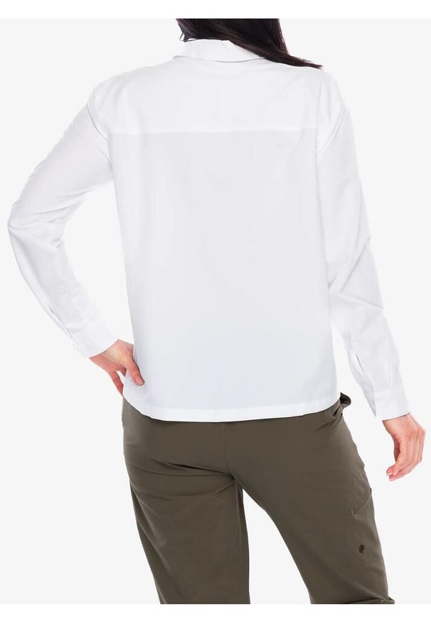 ROYAL ROBBINS - Koszula przeciw komarom damska Royal Robbins Expedition III L/S. Okazja: na co dzień. Kolor: biały. Styl: casual
