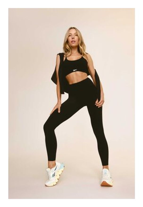 Reebok Legginsy Reebok X Ewa Chodakowska RK25313CCW Czarny Slim Fit. Kolor: czarny. Materiał: syntetyk
