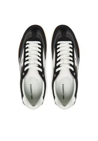 Karl Lagerfeld - KARL LAGERFELD Sneakersy KL53855 Czarny. Kolor: czarny. Materiał: zamsz, skóra #5