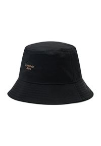 Calvin Klein Jeans Kapelusz Dynamic Bucket Hat K60K609385 Czarny. Kolor: czarny. Materiał: materiał #1