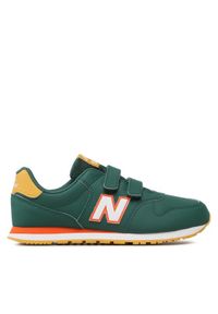 New Balance Sneakersy GV500GG1 Zielony. Kolor: zielony. Materiał: skóra