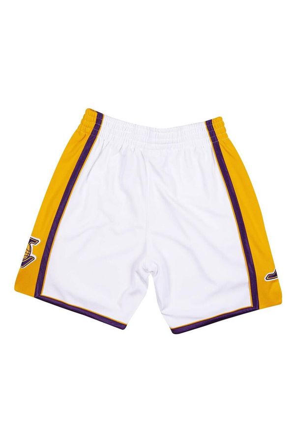 Mitchell & Ness - Krótka autentyczna NBA Los Angeles Lakers alternate 2009/10. Kolor: biały. Długość: krótkie. Sport: koszykówka