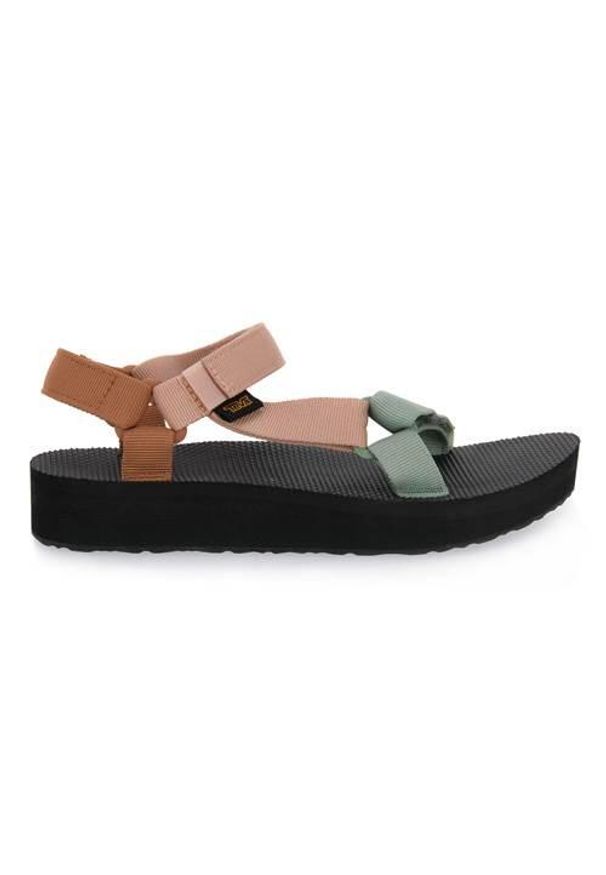 Buty do chodzenia damskie Teva Cym Midform Universal W. Zapięcie: rzepy. Kolor: żółty, pomarańczowy, wielokolorowy. Materiał: materiał