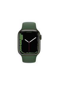 APPLE Watch Series 7 GPS + Cellular, 41mm Green Aluminium Case with Clover Sport Band - Regular. Styl: sportowy #2