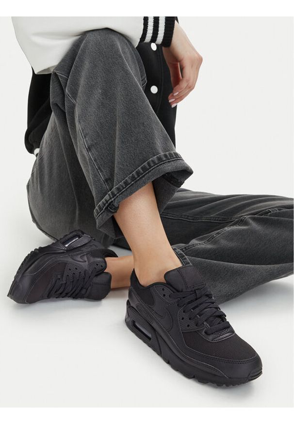 Nike Sneakersy Air Max 90 DH8010 001 Czarny. Kolor: czarny. Materiał: materiał. Model: Nike Air Max, Nike Air Max 90