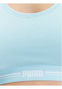 Puma Biustonosz top 907862 Zielony. Kolor: zielony. Materiał: bawełna