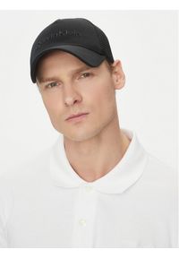 Calvin Klein Czapka z daszkiem K50K513015 Czarny. Kolor: czarny. Materiał: materiał, bawełna