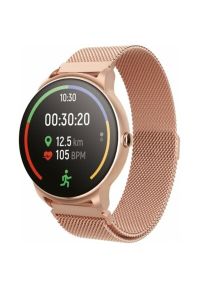 Smartwatch FOREVER Forevive 2 SB-330 Różowe złoto. Rodzaj zegarka: smartwatch. Kolor: złoty, wielokolorowy, różowy #1