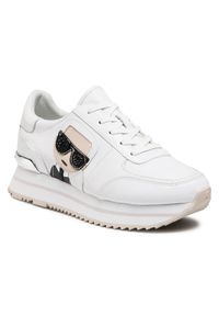 Karl Lagerfeld - Sneakersy KARL LAGERFELD. Kolor: biały #1