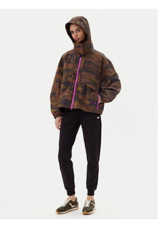 EA7 Emporio Armani Kurtka przejściowa 7W000263 AF13154 F6035 Brązowy Loose Fit. Kolor: brązowy. Materiał: syntetyk