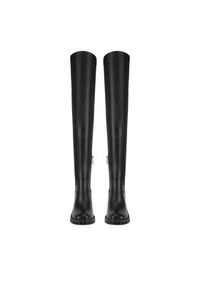 Nine West Kozaki WFA2944-1 Czarny. Kolor: czarny. Materiał: materiał #7