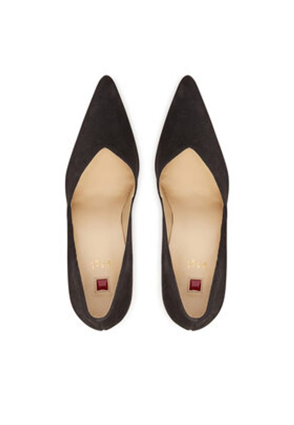 HÖGL Szpilki 0-187502-66000 Szary. Kolor: szary. Materiał: welur, skóra. Obcas: na szpilce