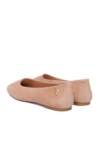 U.S. Polo Assn. Baleriny EO-AYOLY001W/6S1 Różowy. Kolor: różowy. Materiał: zamsz, skóra #2