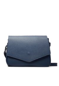 Creole Torebka K11361 Granatowy. Kolor: niebieski. Materiał: skórzane #1