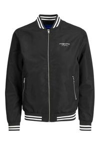 Jack & Jones - Jack&Jones Kurtka bomber Splash 12234723 Czarny Regular Fit. Kolor: czarny. Materiał: syntetyk #7