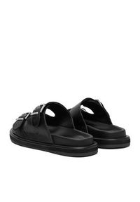 Guess Jeans Klapki EO-R26SS03458 Czarny. Kolor: czarny. Materiał: skóra #5