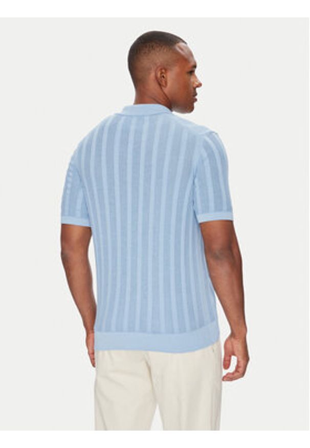 Baldessarini Polo B4 50024.5232 Zielony Slim Fit. Typ kołnierza: polo. Kolor: zielony. Materiał: bawełna