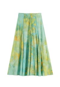 Desigual Spódnica maxi Desvanecer 25WWFK06 Zielony Regular Fit. Kolor: zielony. Materiał: syntetyk #3