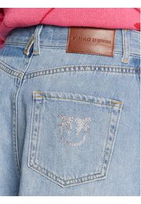 Pinko Szorty jeansowe Calma 100395 A0FV Niebieski Regular Fit. Kolor: niebieski. Materiał: jeans, bawełna