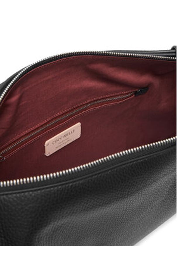 Coccinelle Torebka TL5 Coccinelleelinor E1 TL5 12 01 01 Czarny. Kolor: czarny. Materiał: skórzane