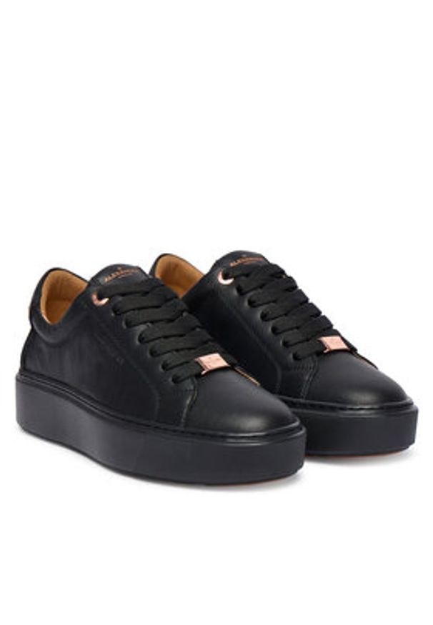 Alexander Smith Sneakersy London ALBCLHW-8012-TBK Czarny. Kolor: czarny. Materiał: skóra