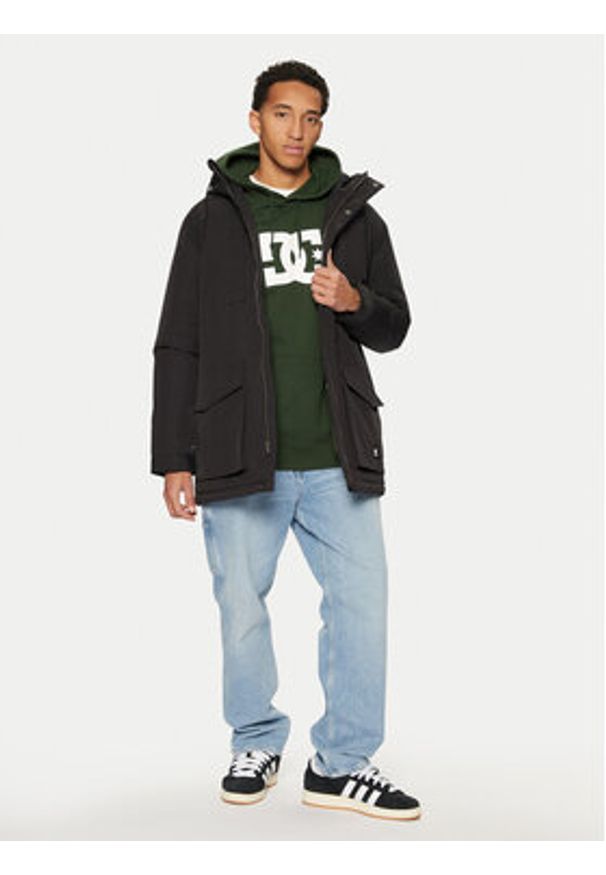DC Shoes Kurtka zimowa Murrayfield ADYJK03200 Czarny Standard Fit. Kolor: czarny. Materiał: bawełna, syntetyk. Sezon: zima