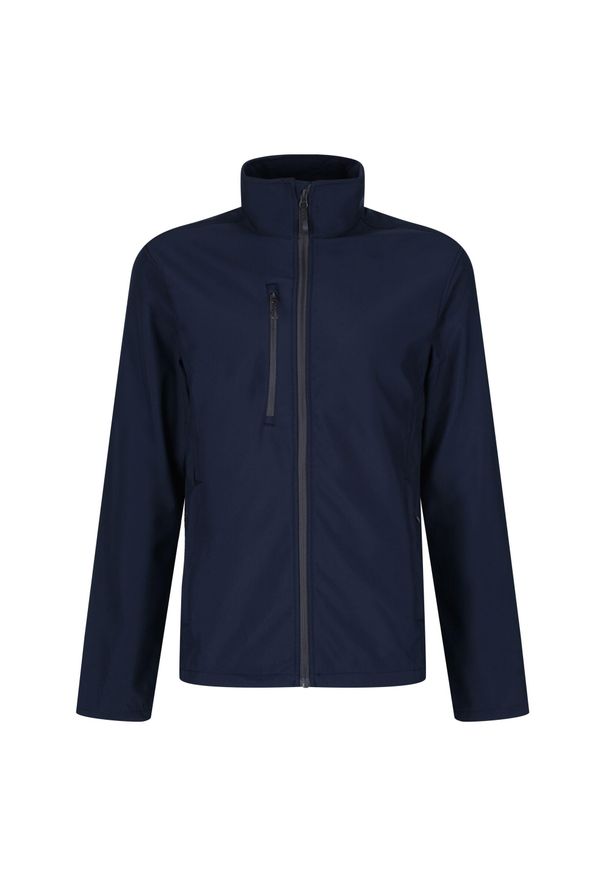 Regatta - Kurtka Męska Honestly Made Recycled Soft Shell. Kolor: niebieski. Sport: turystyka piesza