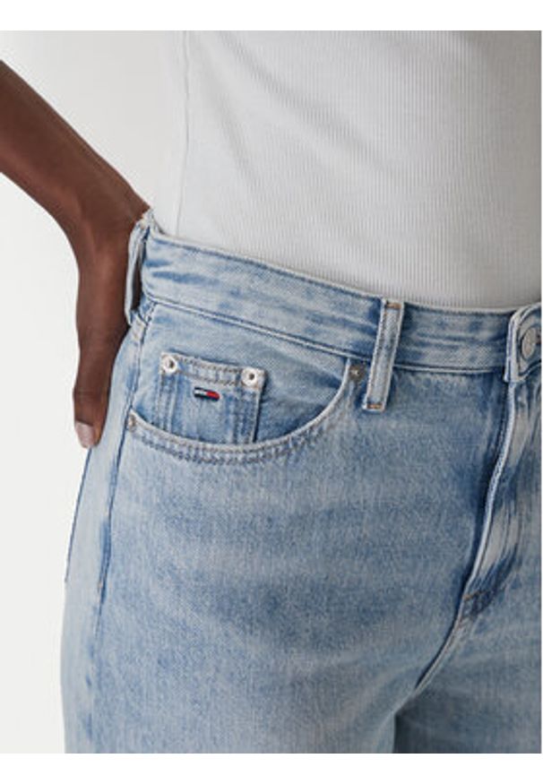 Tommy Jeans Jeansy Claire DW0DW22659 Niebieski Wide Leg. Kolor: niebieski
