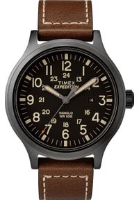 Zegarek Timex Zegarek męski Timex TW4B11300 brązowy. Kolor: brązowy #1