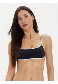 TOMMY HILFIGER - Tommy Hilfiger Góra od bikini UW0UW05238 Granatowy. Kolor: niebieski. Materiał: syntetyk