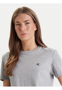 Calvin Klein Jeans T-Shirt Archive LV047B224G Szary Regular Fit. Kolor: szary. Materiał: bawełna #4
