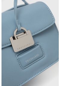 Trussardi Jeans - Trussardi Torebka. Kolor: niebieski. Rodzaj torebki: na ramię #6