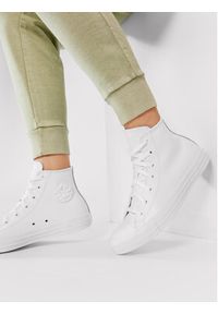 Converse Trampki Ct A/S Lthr Hi 1T406 Biały. Kolor: biały. Materiał: skóra #8