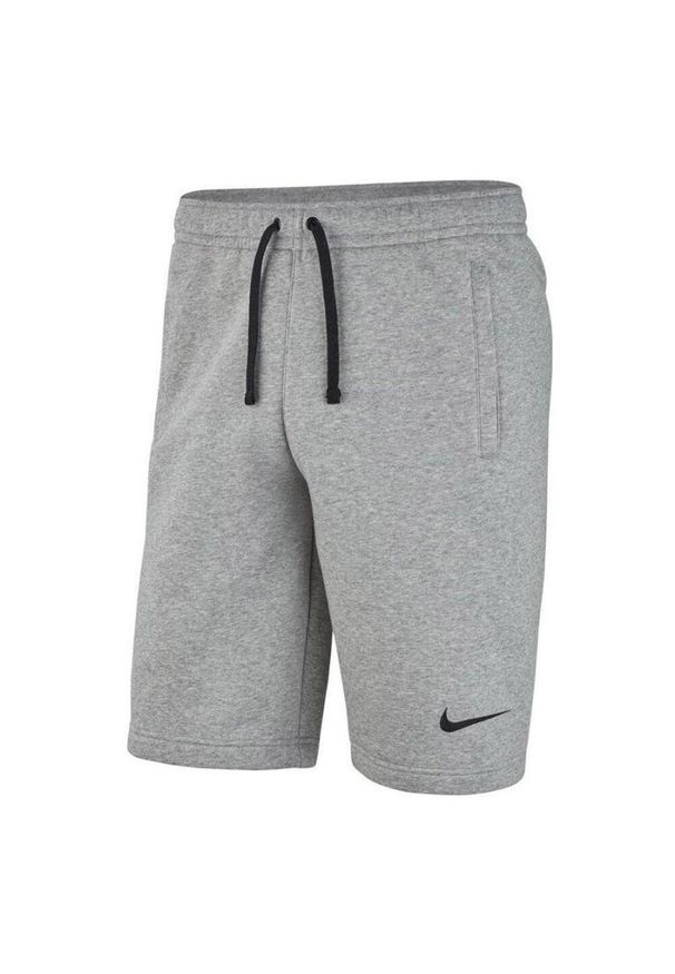 Nike - Spodenki Dziecięce Park 20 Fleece Shorts. Kolor: szary. Styl: sportowy. Sport: turystyka piesza
