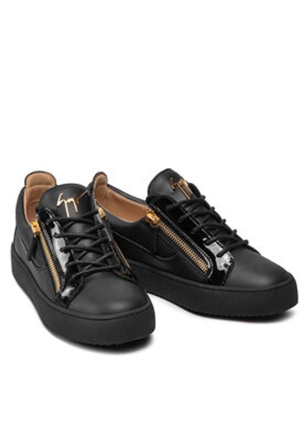 Giuseppe Zanotti Sneakersy RU00010 003 Czarny. Kolor: czarny. Materiał: skóra