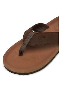 Rieker Japonki 20152-25 Brązowy. Kolor: brązowy. Materiał: nubuk, skóra #7