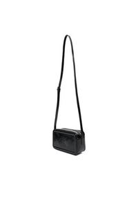 Calvin Klein Torebka Bold Ck Metallic Camera Bag LV04F3331G Czarny. Kolor: czarny. Materiał: skórzane #4