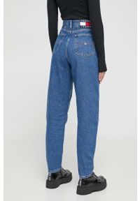 Tommy Jeans jeansy damskie high waist. Stan: podwyższony. Kolor: niebieski #4