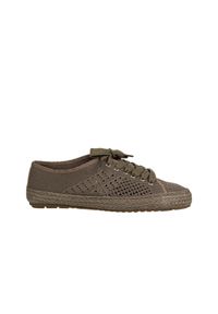 emu - Espadryle Emu Agonis Mac Smoke 119194, Zielony, Materiał. Kolor: zielony. Materiał: tkanina. Szerokość cholewki: normalna. Wzór: aplikacja. Styl: wakacyjny