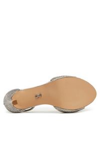 Steve Madden Sandały Evers-R SM11003541 Srebrny. Kolor: srebrny. Materiał: materiał #4