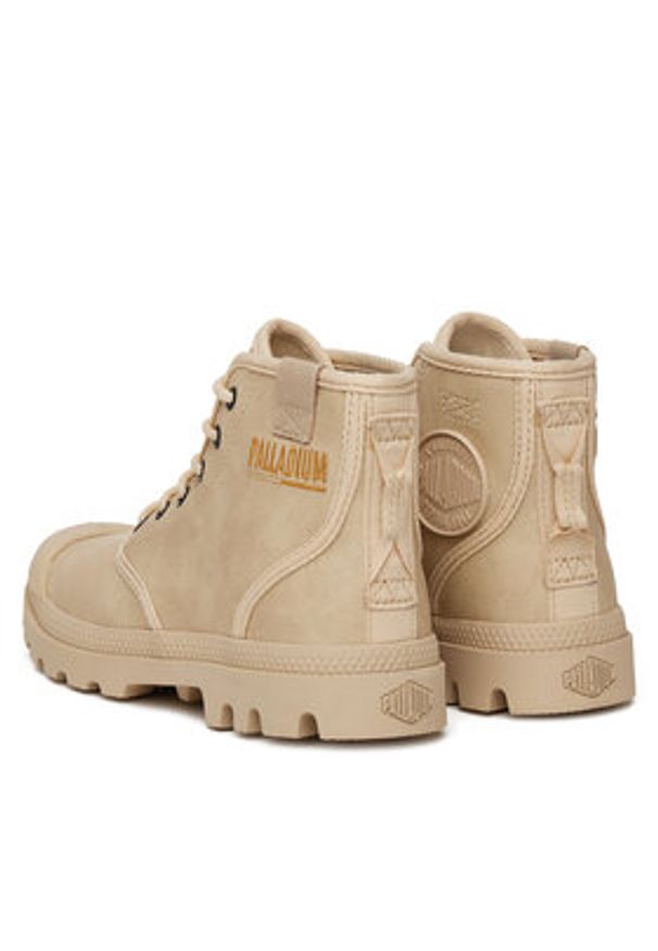 Palladium Trapery Pampa Hi Coated 74375-210-M Beżowy. Kolor: beżowy. Materiał: syntetyk