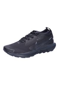 Buty do biegania męskie Nike Pegasus Trail 5 GTX. Zapięcie: sznurówki. Kolor: czarny. Materiał: syntetyk, tkanina, materiał. Szerokość cholewki: normalna. Technologia: Gore-Tex. Sport: bieganie